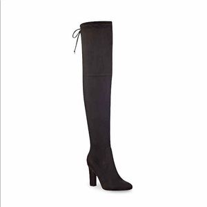 Suede Over The Knee Boot